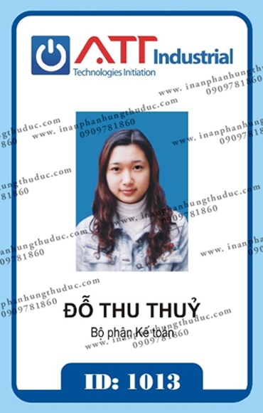 In thẻ nhựa